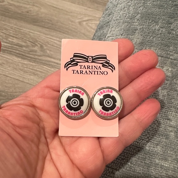 Tarina Tarantino Rare Button Post Earrings - Picture 5 of 6